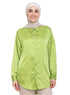 Apple Satin Over Size Shirt - Khotwh